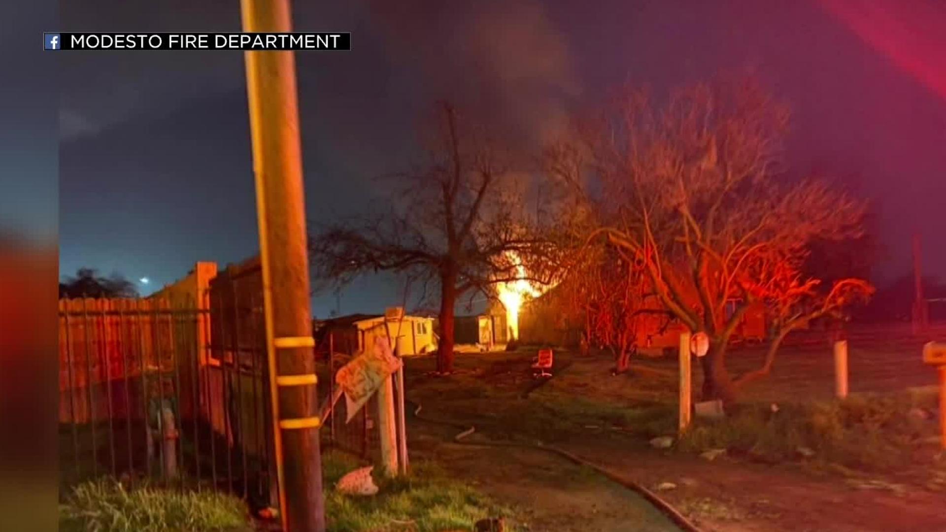 Fire Breaks Out At Home In Ceres Local Turlock